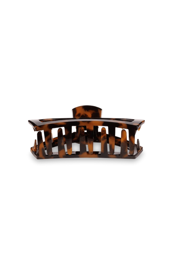 Teleties • Medium Open Hair Clip - Tortoise