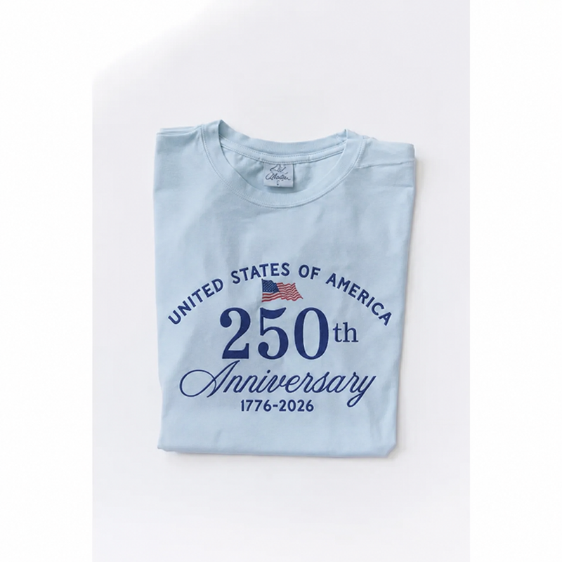 United States of America Graphic Tee - Light Blue