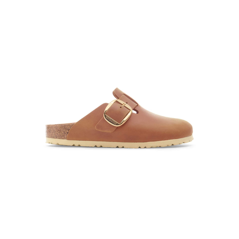 Birkenstock • Boston Big Buckle - Oiled Cognac (Narrow)
