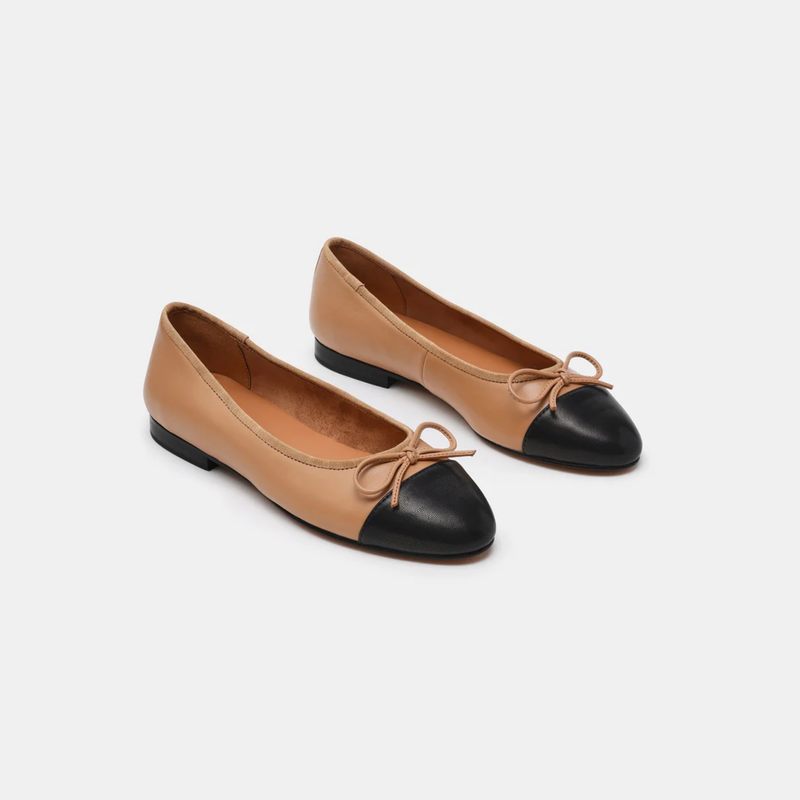 Steve Madden • Kit Flat - Black/Natural