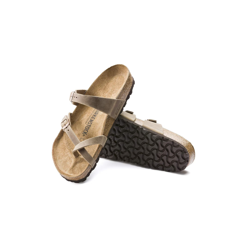 Birkenstock® • Mayari Oiled Leather - Tobacco Brown (Regular)