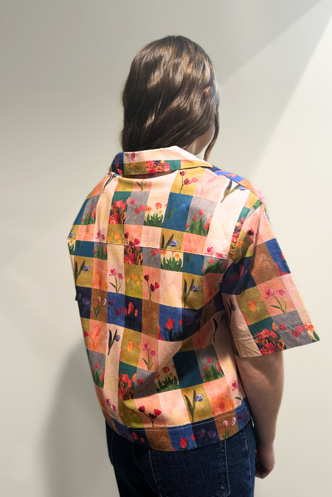Tile Print Shirt - Multi