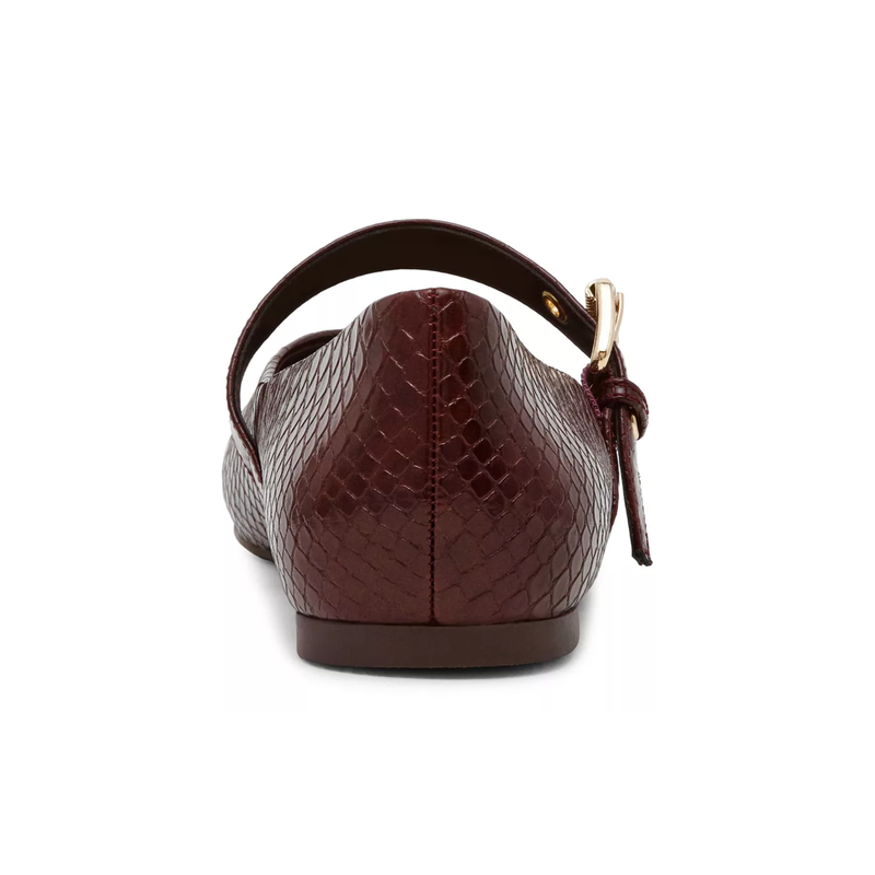 Dolce Vita • Mulaney Flats - Burgundy Snake Print