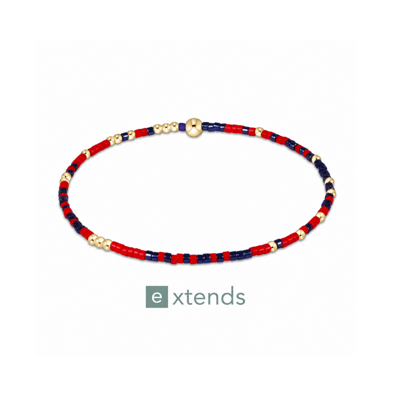 enewton • Extends Gameday Hope Unwritten Bracelet - Red & Navy
