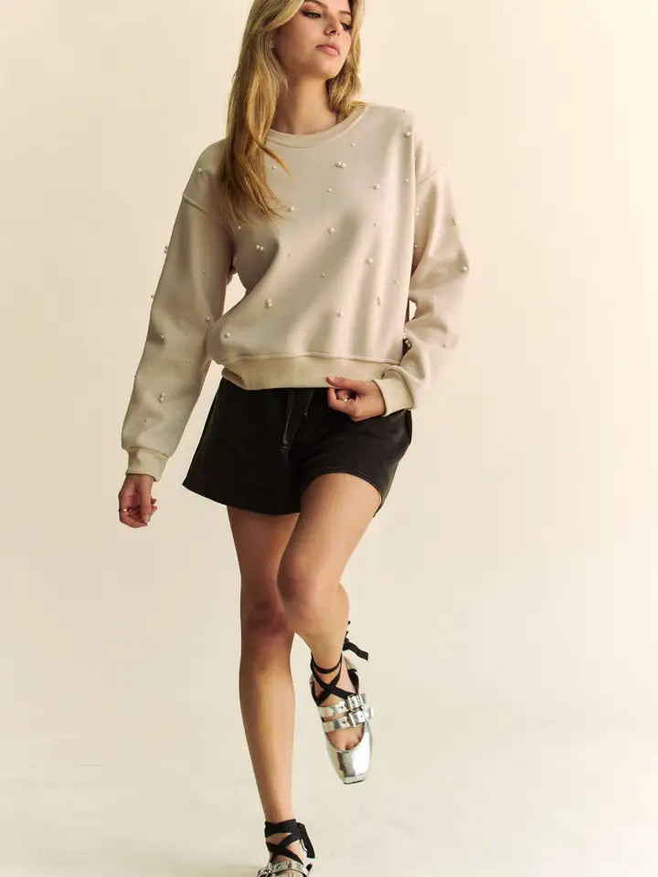 Pearl Top Light - Beige (Curvy)