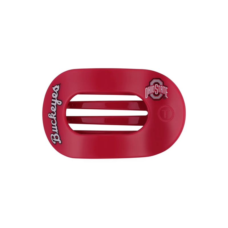 Teleties • Go Bucks! Flat Round Hair Clip (Medium)