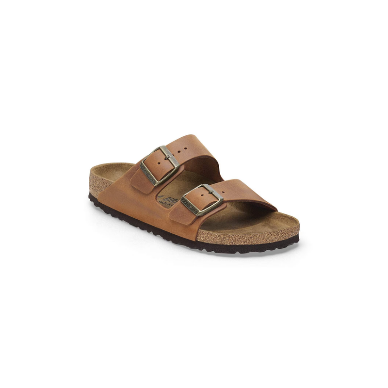 Birkenstock® • Arizona Oiled Leather - Cognac (Regular)
