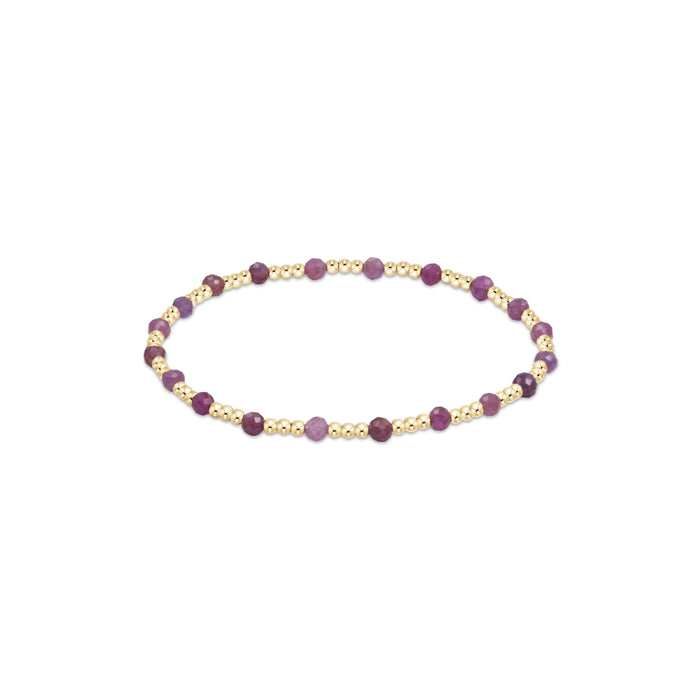 enewton • Gold Sincerity 3mm Bead Ruby