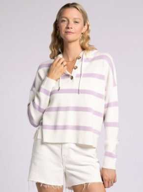 Brighton Top - White Lilac