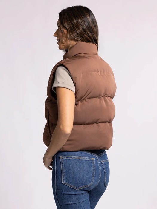 Thread & Supply • Issey Puffer Vest - Cappuccino