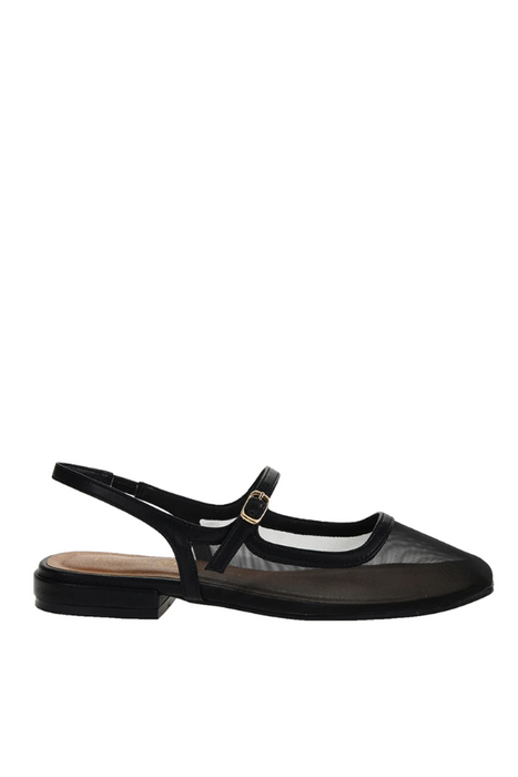 Vila Mesh Sandal - Dreamy Black