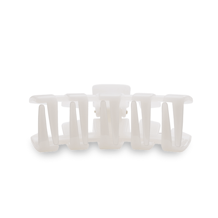 Teleties • Classic Medium Hair Clip - Coconut White