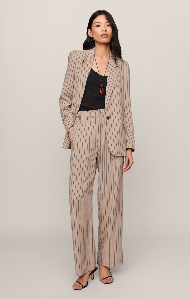 Z Supply • Dimitri Striped Trousers - Soft Ecru