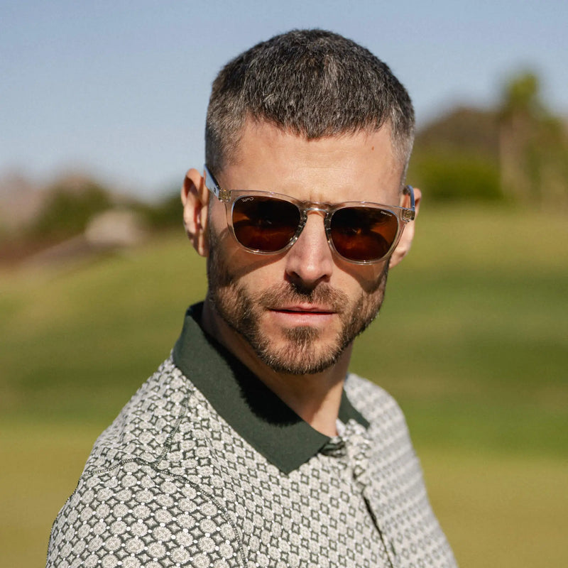 Wearme Pro • Wyndham 1071 Polarized - Crystal Ice & Grey Brown