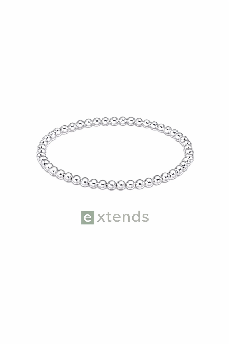 enewton • Extends Classic Sterling Silver 4mm Bead Bracelet