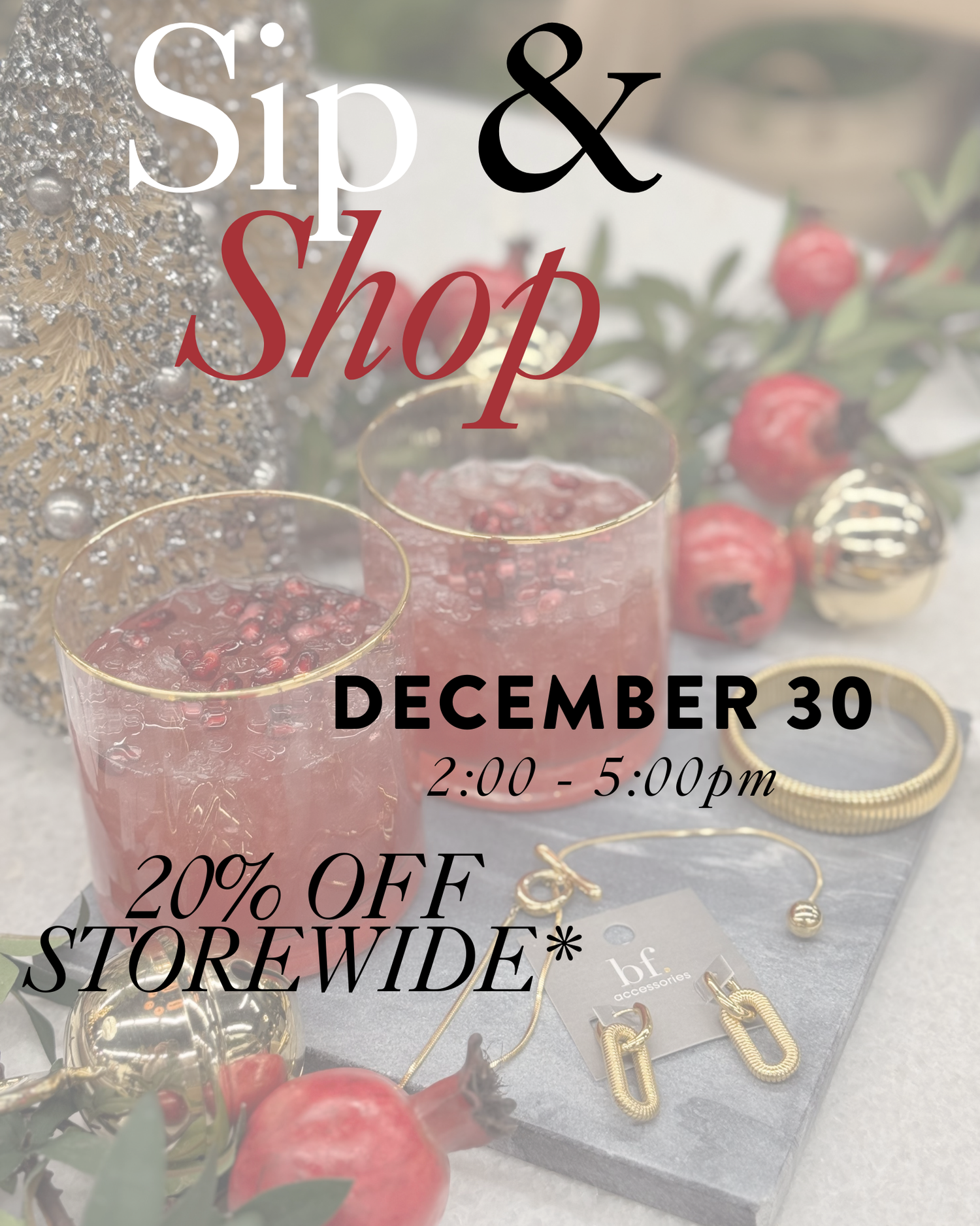 SIP & SHOP