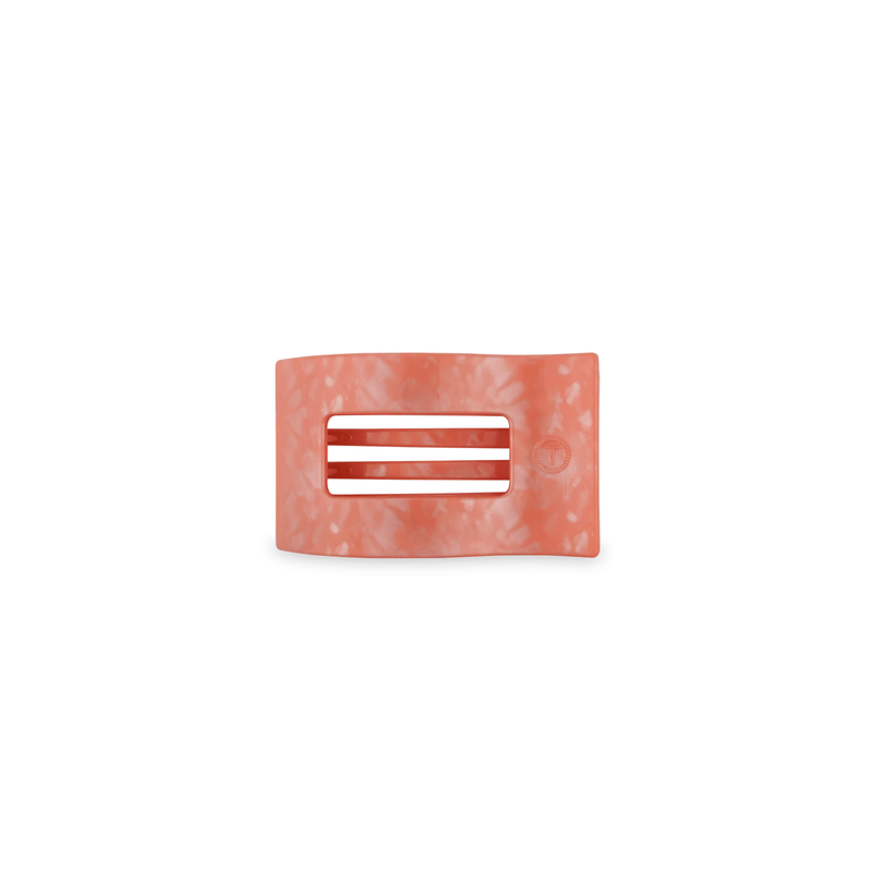 Teleties • Flat Rectangle Hair Clip - Dreamsicle (Medium)