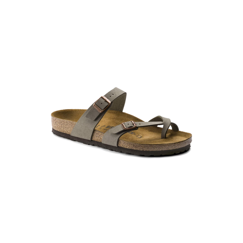 Birkenstock® • Mayari Nubuck - Stone (Regular)