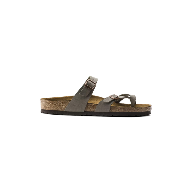 Birkenstock® • Mayari Nubuck - Stone (Regular)