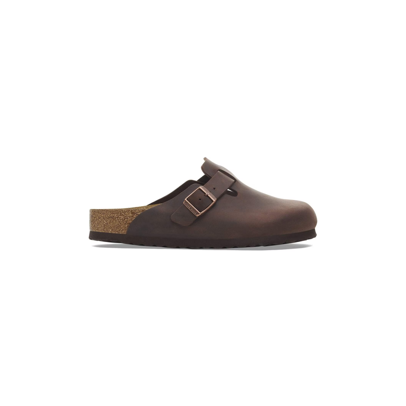 Birkenstock® • Boston Soft Footbed Oiled Leather - Habana (Narrow)