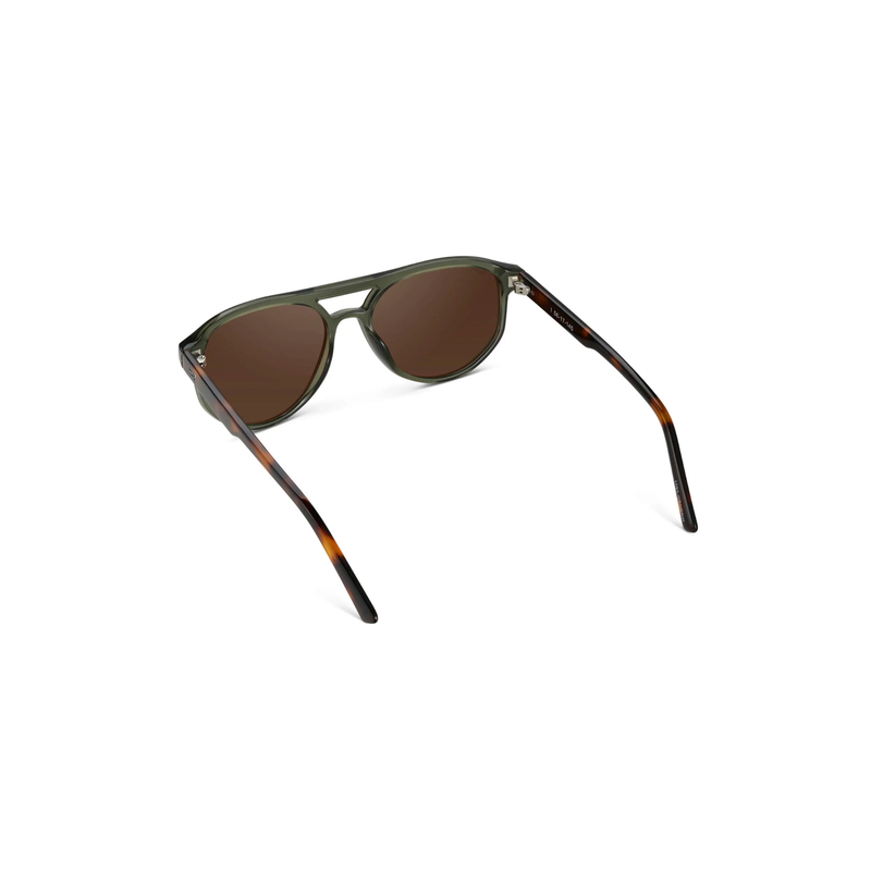 Wearme Pro •  Hudson Polarized Tortoise Sage/Brown Lens