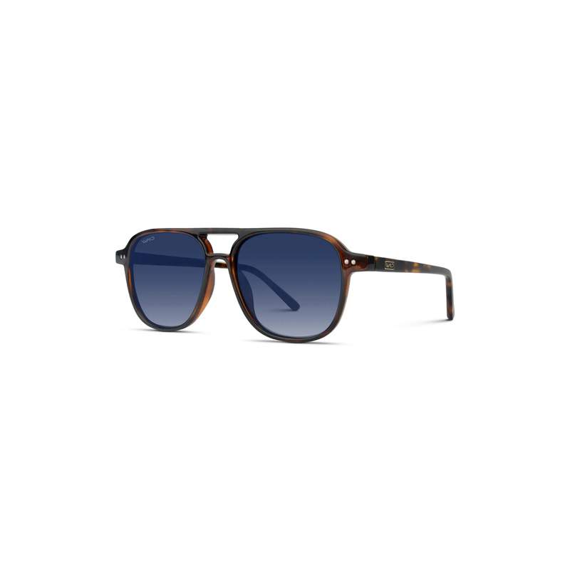 Wearme Pro • Hayden Polarized - Whiskey Brown Tortoise/Blue Gradient Lens