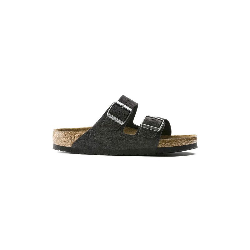 Birkenstock® • Arizona Soft Footbed Suede Leather - Velvet Gray (Regular)