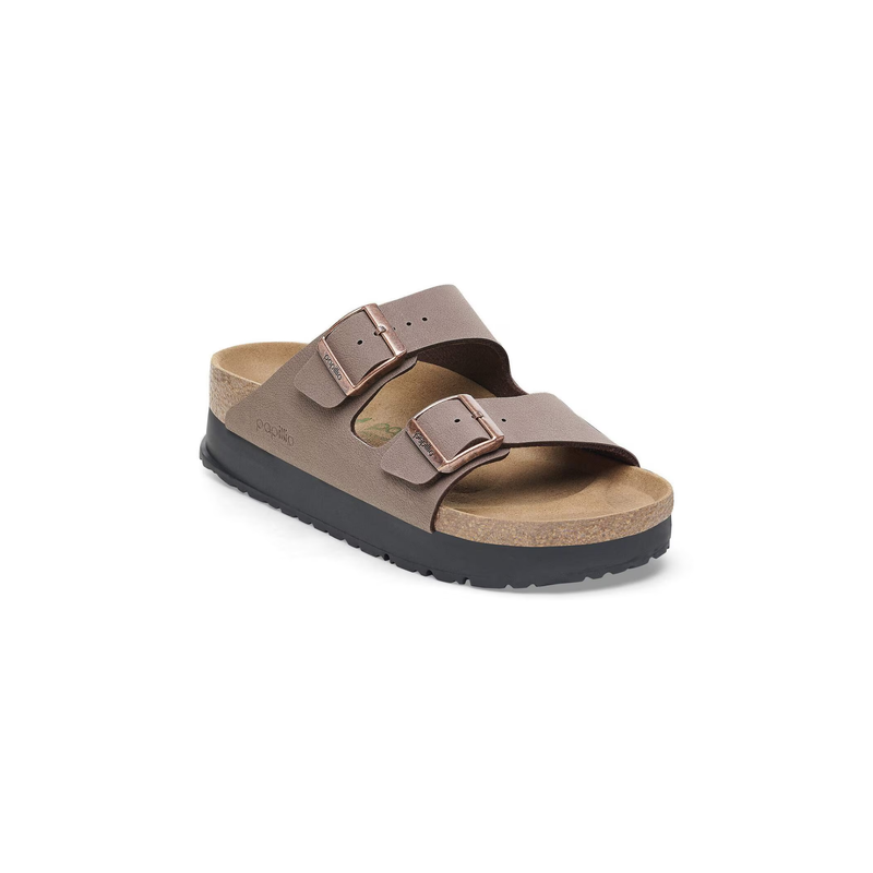 Birkenstock® • Arizona Birko-Flor Flex Platform - Mocca (Narrow)