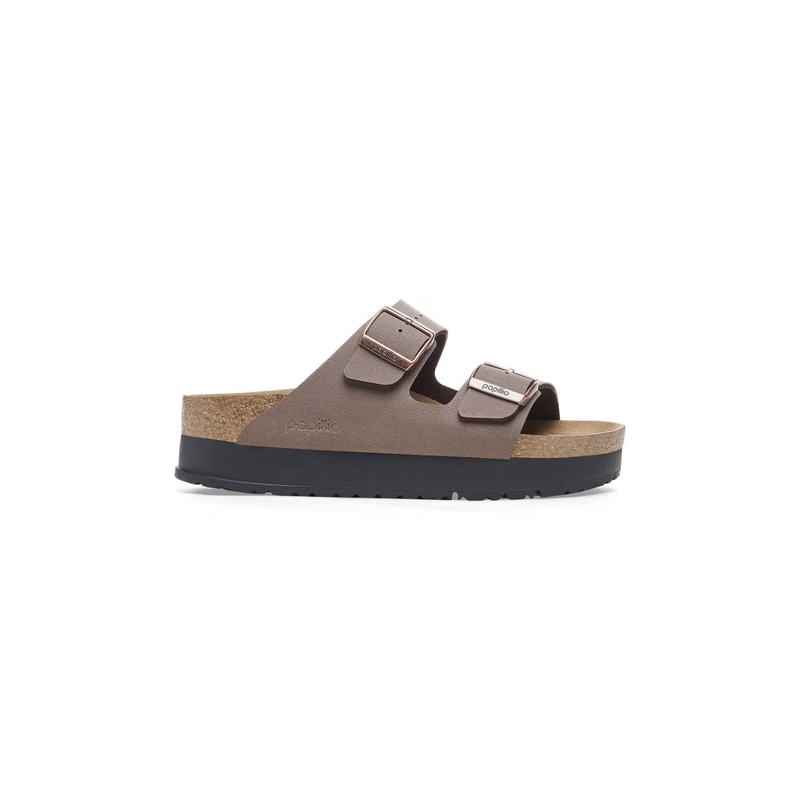 Birkenstock® • Arizona Birko-Flor Flex Platform - Mocca (Narrow)