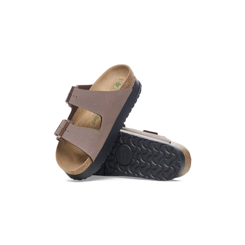 Birkenstock® • Arizona Birko-Flor Flex Platform - Mocca (Narrow)