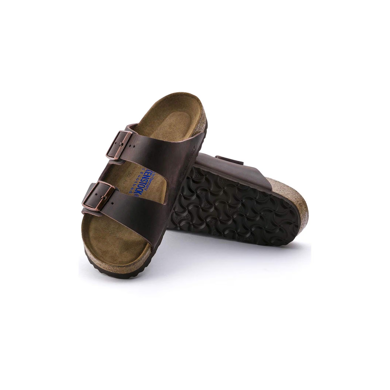 Birkenstock® • Arizona Soft Footbed Oiled Leather - Habana (Regular)