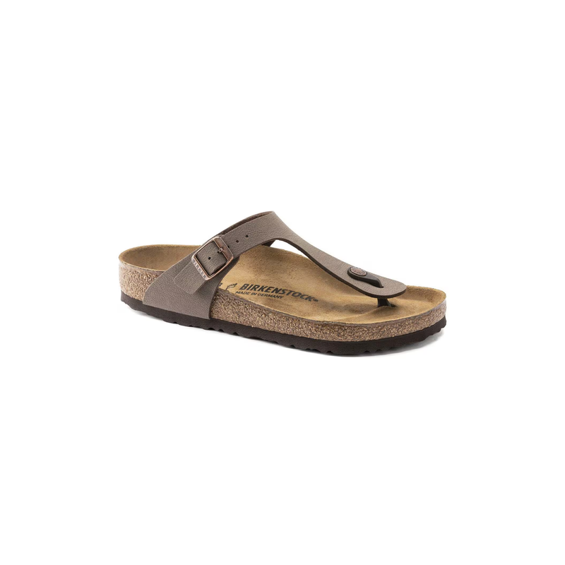 Birkenstock® • Gizeh Birkibuc Leather - Mocha