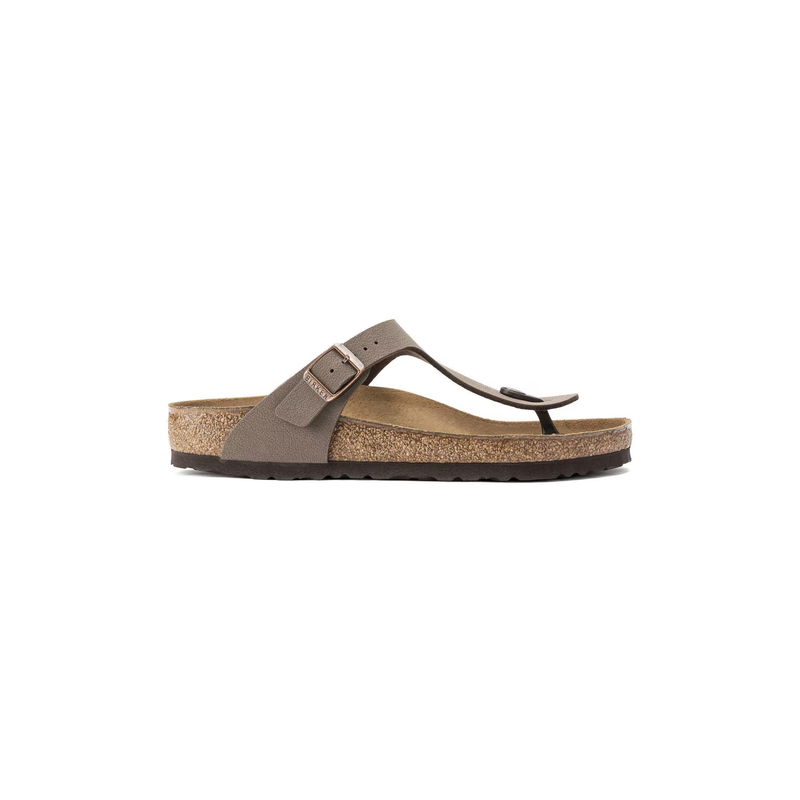 Birkenstock® • Gizeh Birkibuc Leather - Mocha