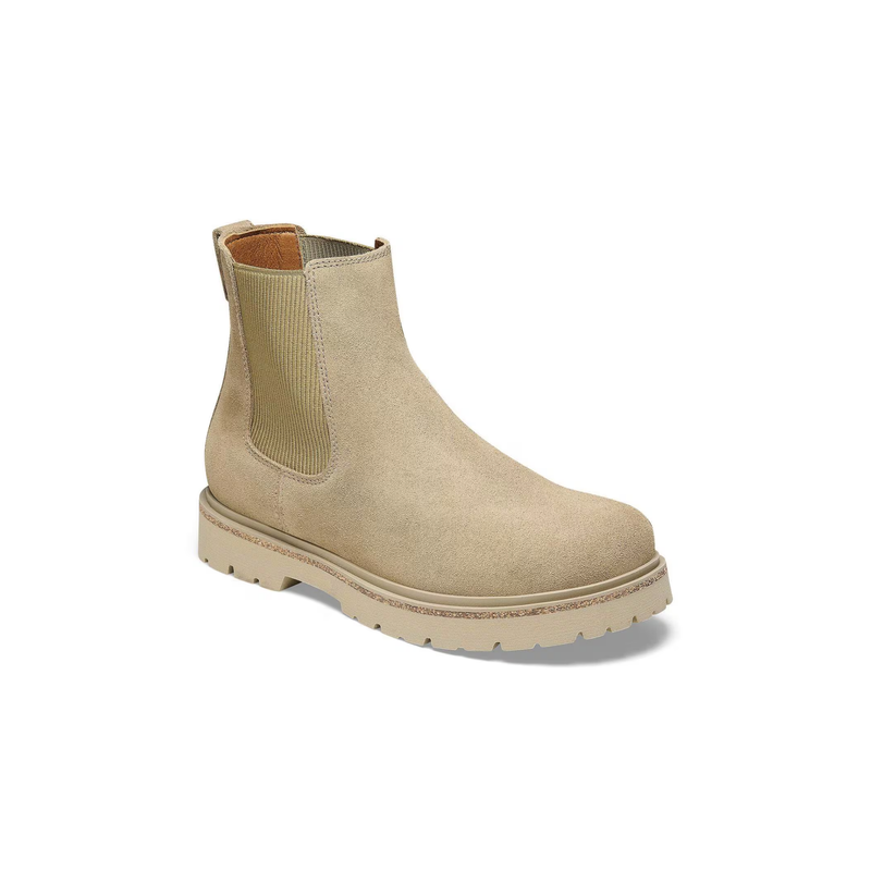 Birkenstock® • Highwood Womens Slip On Boot - Suede Taupe (Narrow)