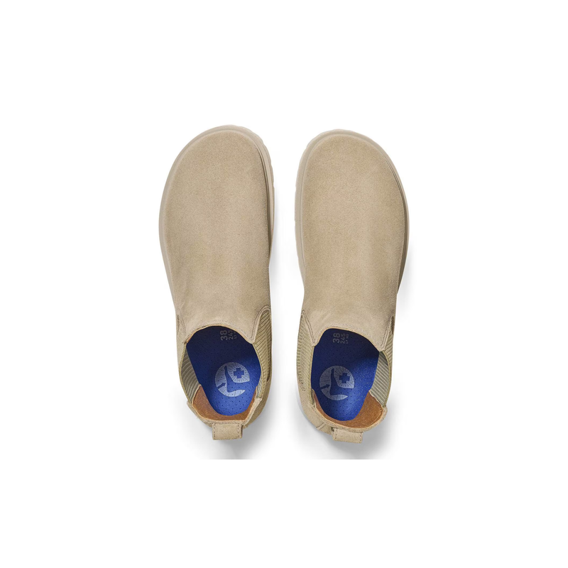Birkenstock® • Highwood Womens Slip On Boot - Suede Taupe (Narrow)