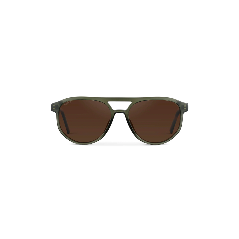 Wearme Pro •  Hudson Polarized Tortoise Sage/Brown Lens