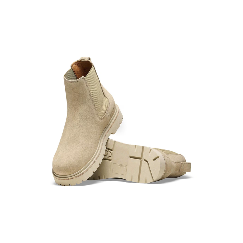 Birkenstock® • Highwood Womens Slip On Boot - Suede Taupe (Narrow)