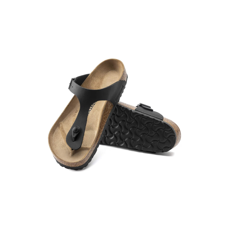 Birkenstock® • Gizeh Birko-Flor Leather - Black