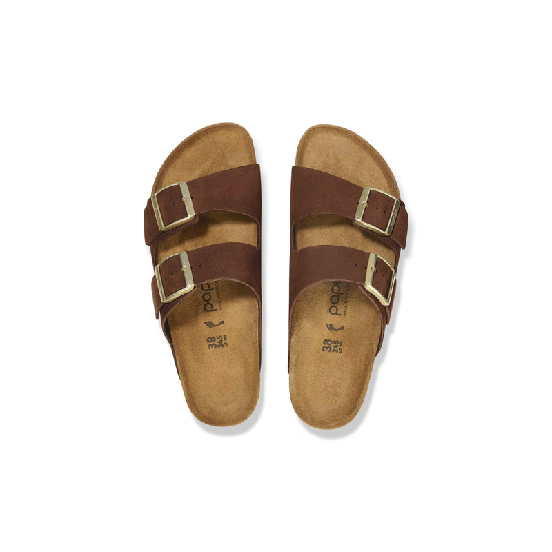 Birkenstock® • Papillo Arizona Flex Platform - Dark Tea (Narrow)