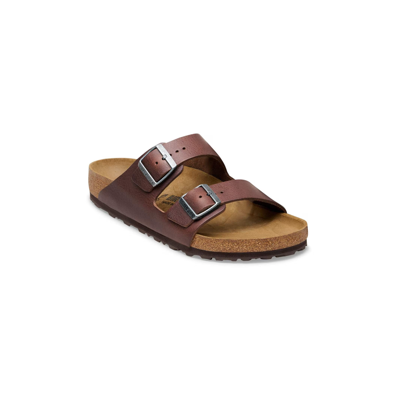 Birkenstock® • Arizona Leather Men - Vintage Wood Roast (Regular Fit/Men's)