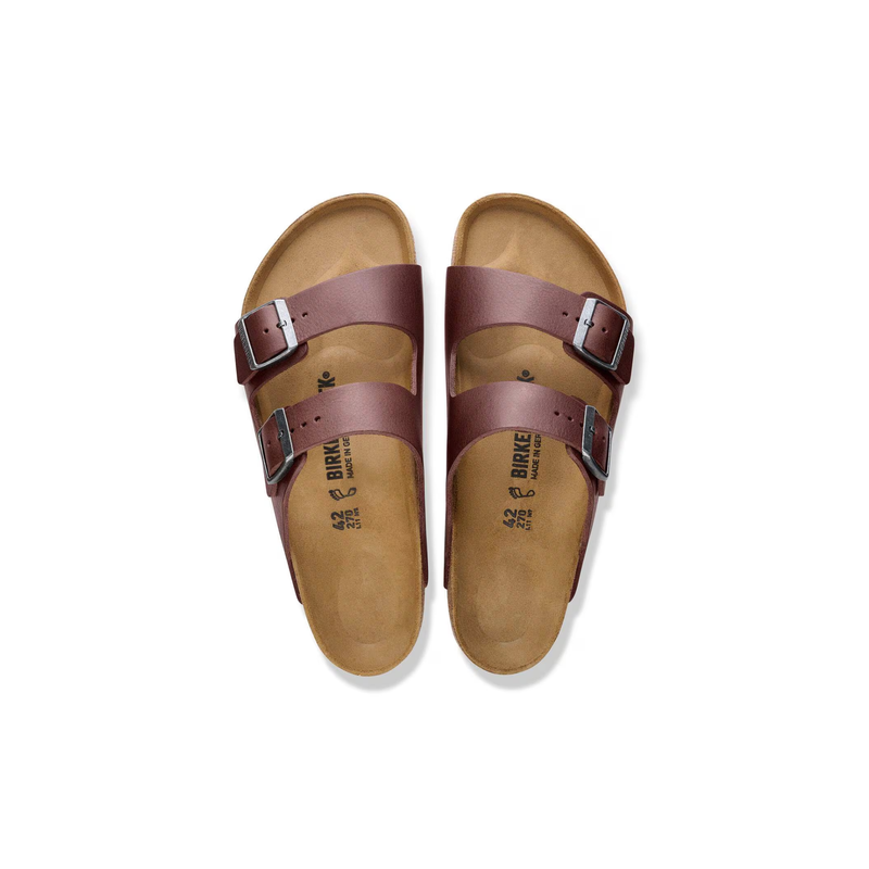 Birkenstock® • Arizona Leather Men - Vintage Wood Roast (Regular Fit/Men's)