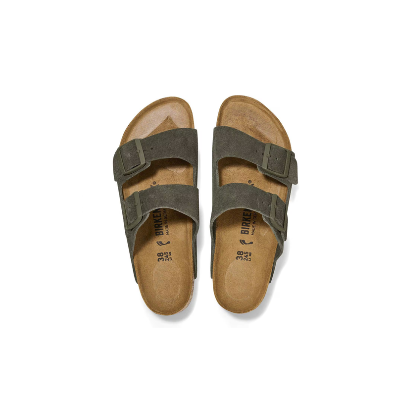 Birkenstock® • Arizona Suede Leather - Thyme