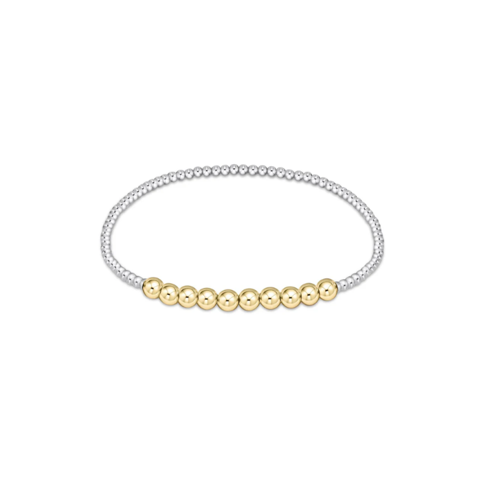 enewton - Bliss Classic Beaded Bliss 2mm Bead Bracelet-4mm-Mixed Metal
