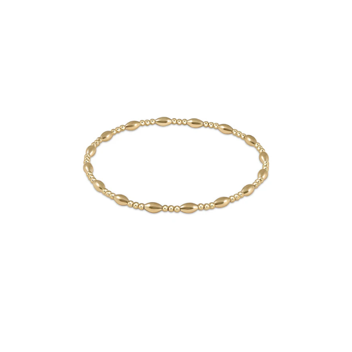 enewton • Harmony Sincerity Pattern Gold 2mm Bracelet