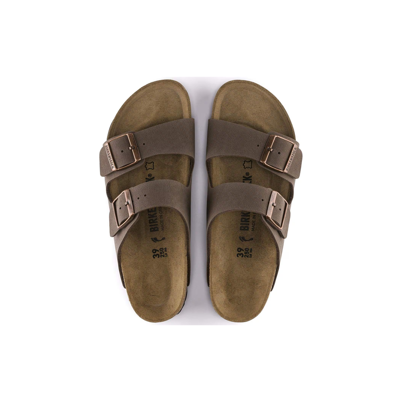 Birkenstock® • Arizona Birkibuc - Mocha (Regular)