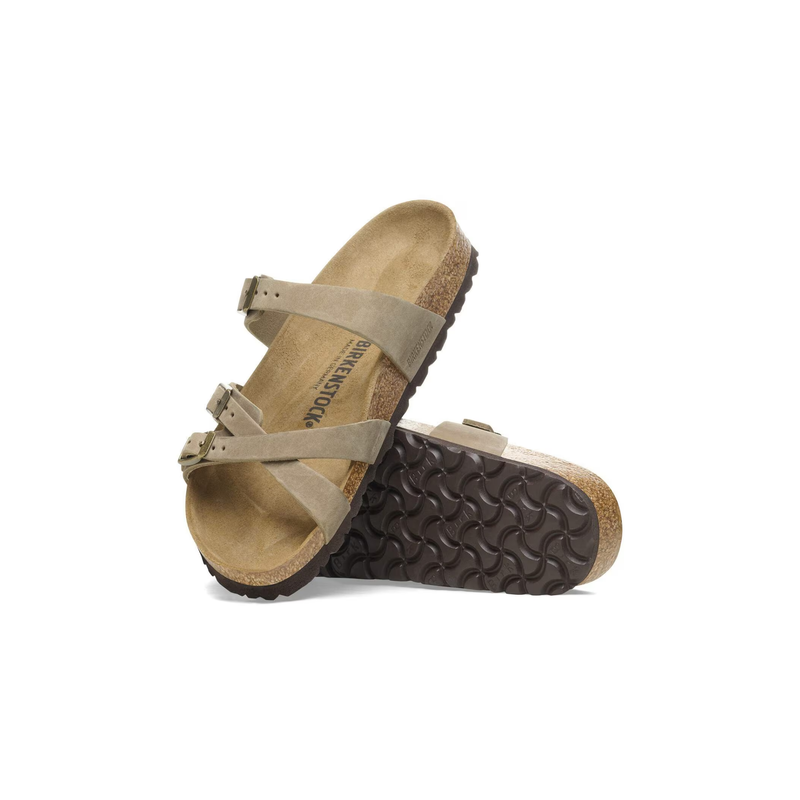 Birkenstock® • Franca Oiled Leather - Tobacco Brown (Narrow)