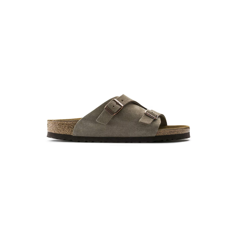 Birkenstock® • Zurich Suede - Taupe (Narrow)