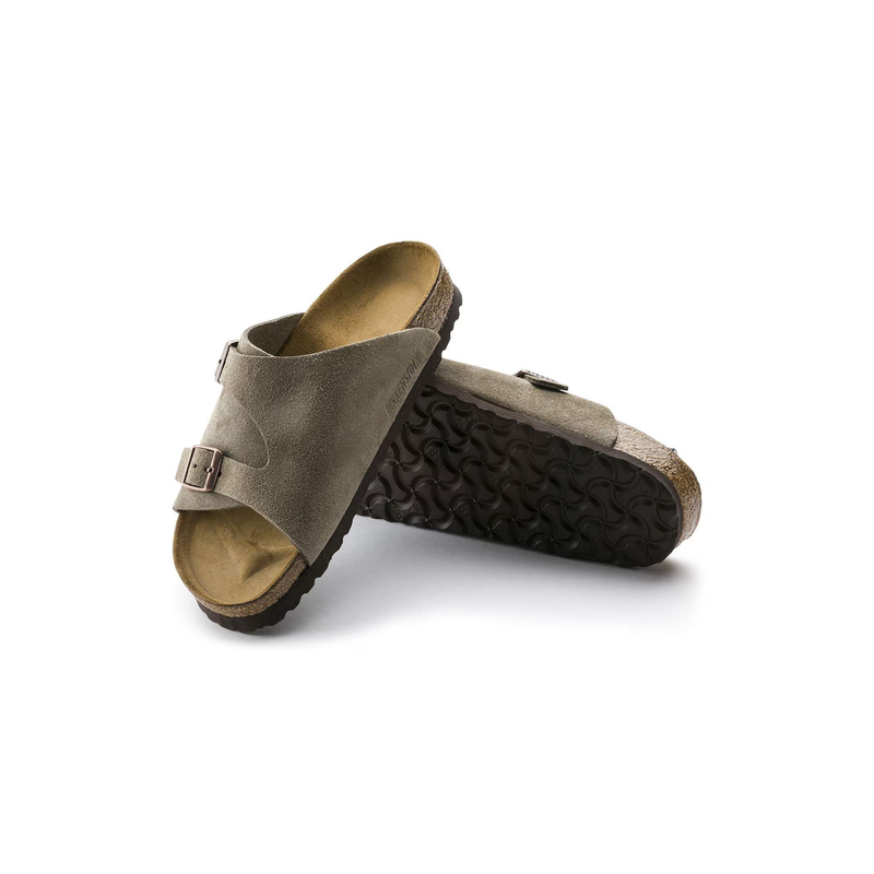 Birkenstock® • Zurich Suede - Taupe (Narrow)