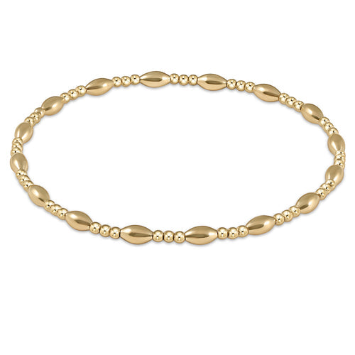 enewton • Harmony Sincerity Pattern Gold 2mm Bracelet