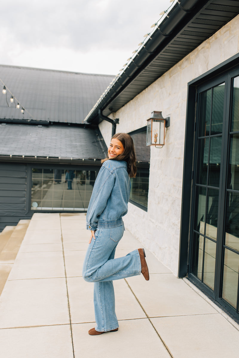 Vervet • High Rise Vintage Flare Jeans - Fine
